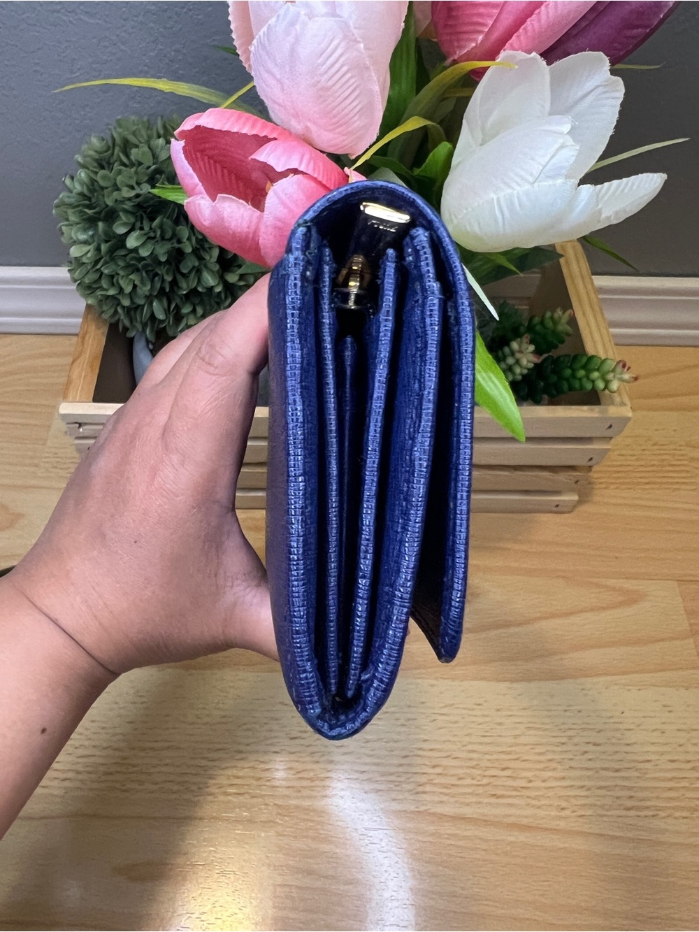 Furla Navy Blue Wallet - Picture 5 of 15